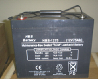 HBS Battery 12V75Ah