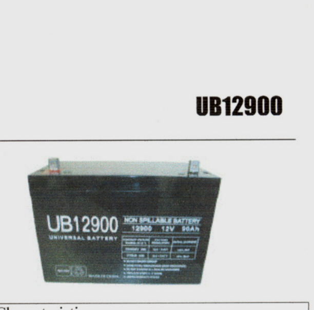 Universal 12V90Ah Battery